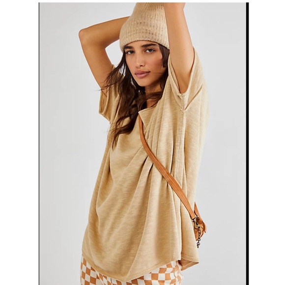 Nwt Free People Winnie Sweater Tee 